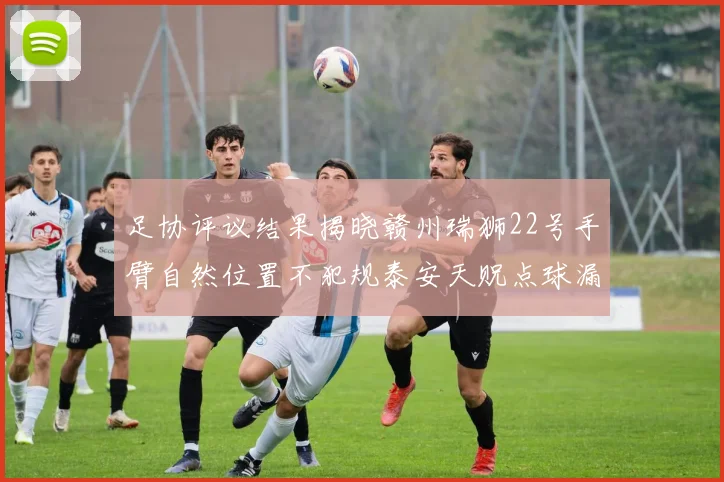 足协评议结果揭晓赣州瑞狮22号手臂自然位置不犯规泰安天贶点球漏判引争议
